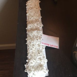 David’s Bridal bridal sash